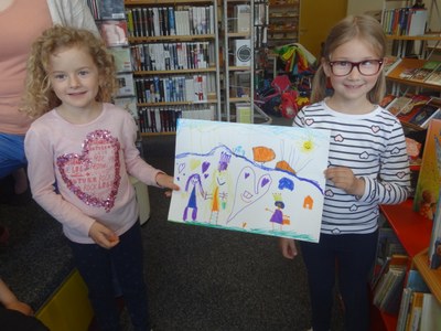 Kindergarten Sulz zu Besuch unsere Bücherei
